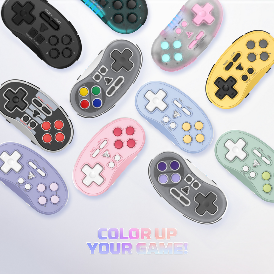 Fantech EOS MINI Bluetooth Pocket-Size Mini Gamepad Controller - Pink