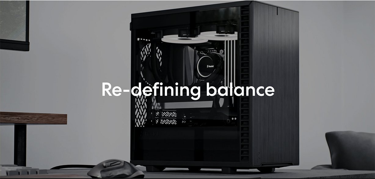 Fractal Design Define 7 Mini Black Solid Micro-ATX Case