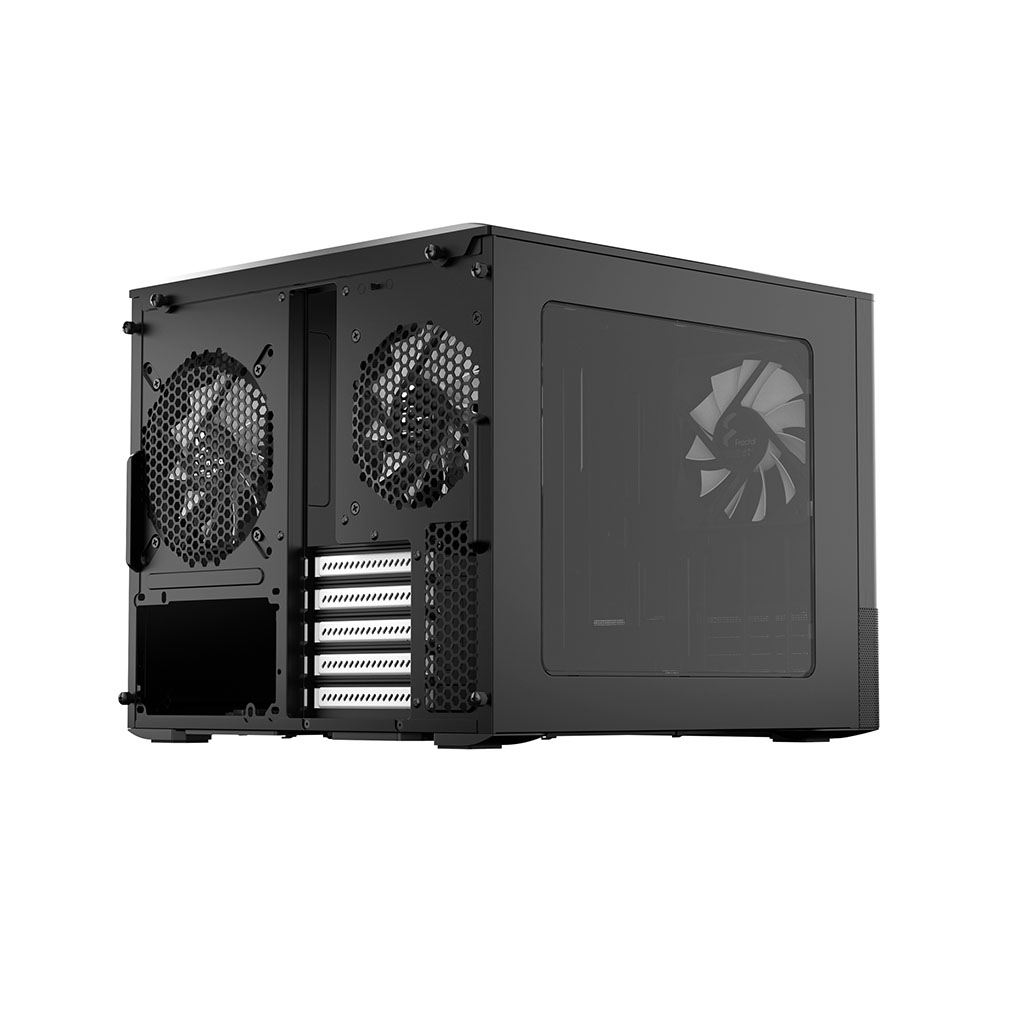Node 804 Home Lab Fractal Design NODE 804 Windowed Micro-ATX - FD-CA-NODE-804-BL-W | Mwave