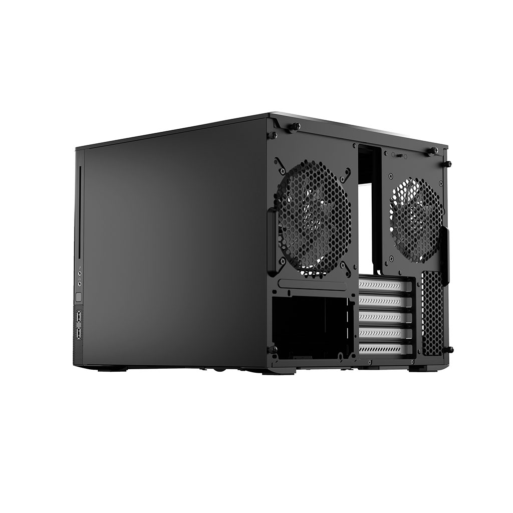 Node 804 Home Lab Fractal Design NODE 804 Windowed Micro-ATX - FD-CA-NODE-804-BL-W | Mwave