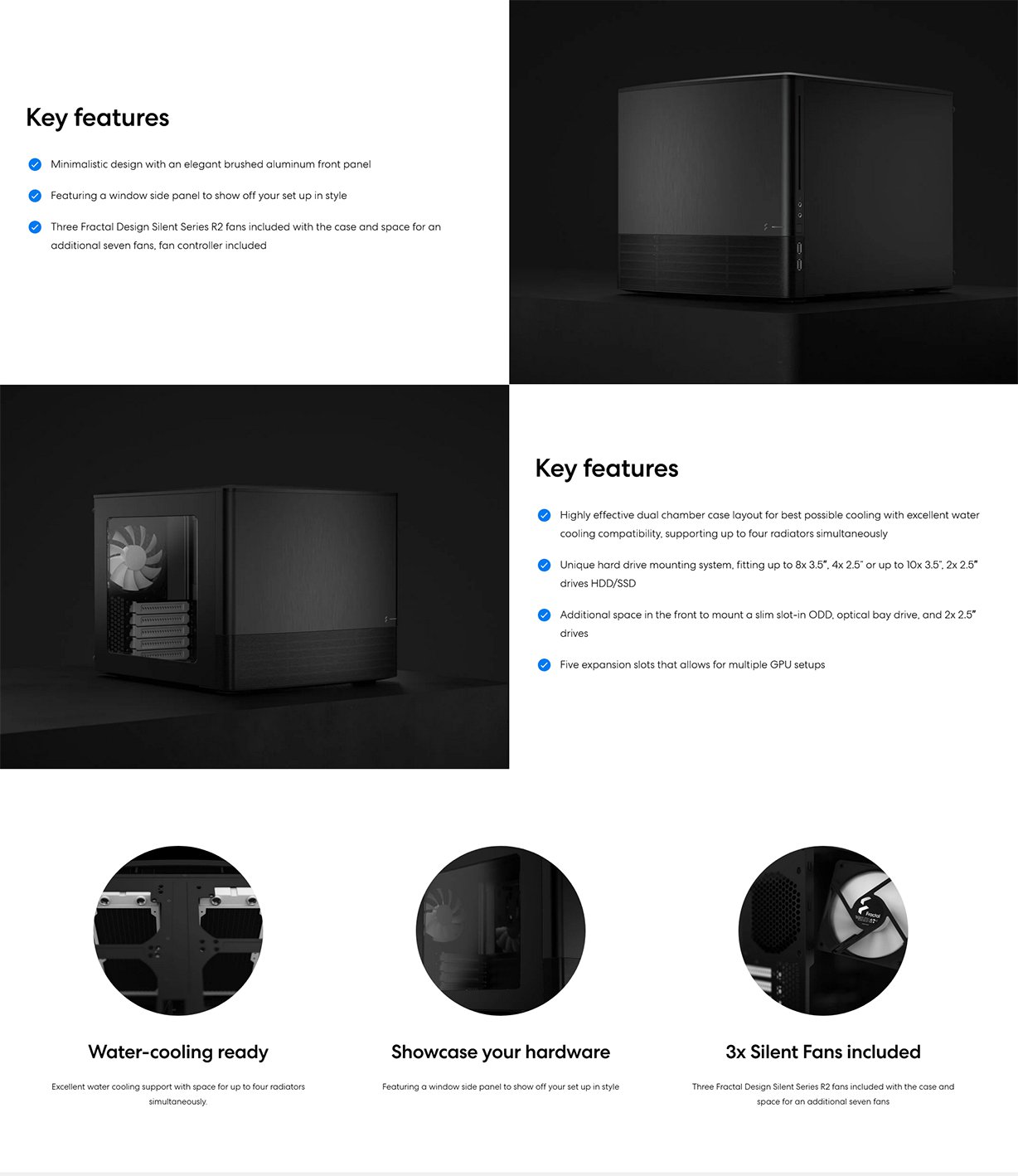 Fractal Design NODE 804 Windowed Micro-ATX