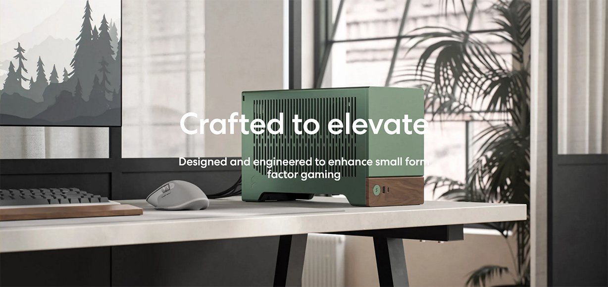 Fractal Design Terra Mini-ITX Case - Graphite