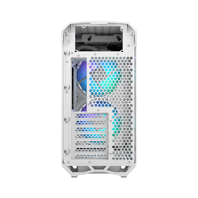 Fractal Design Torrent Compact RGB TG Mid-Tower E-ATX Case - White