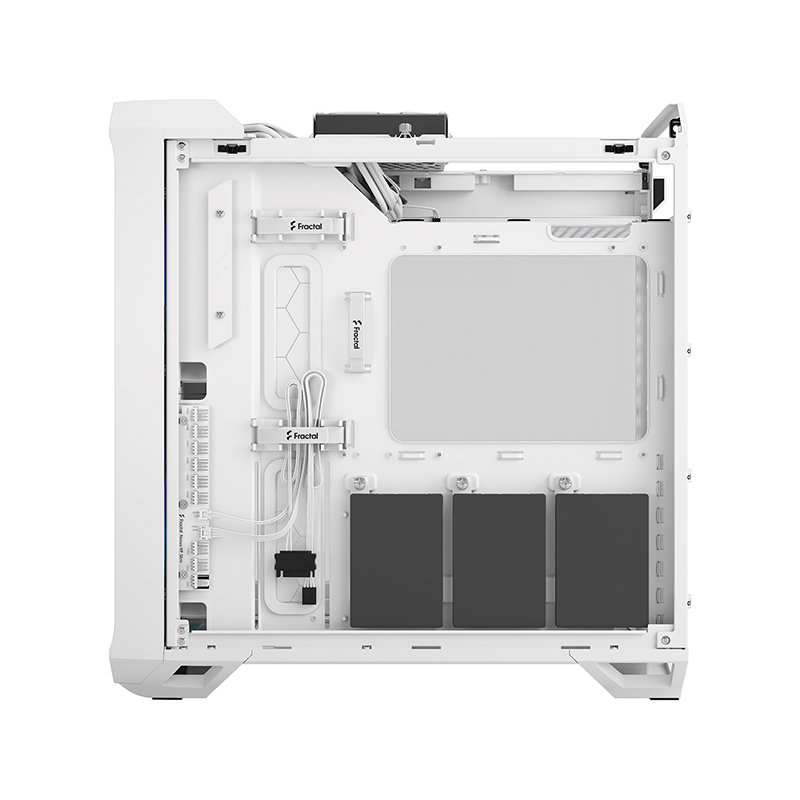 【Fractal Design】Torrent Compact White TG Fractal Design Torrent Compact White TG Clear - Tower