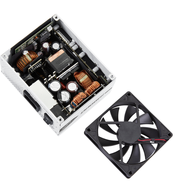 FSP Dagger Pro 850W 80+ Gold SFX Fully Modular PCIe 5.0 Power Supply - White