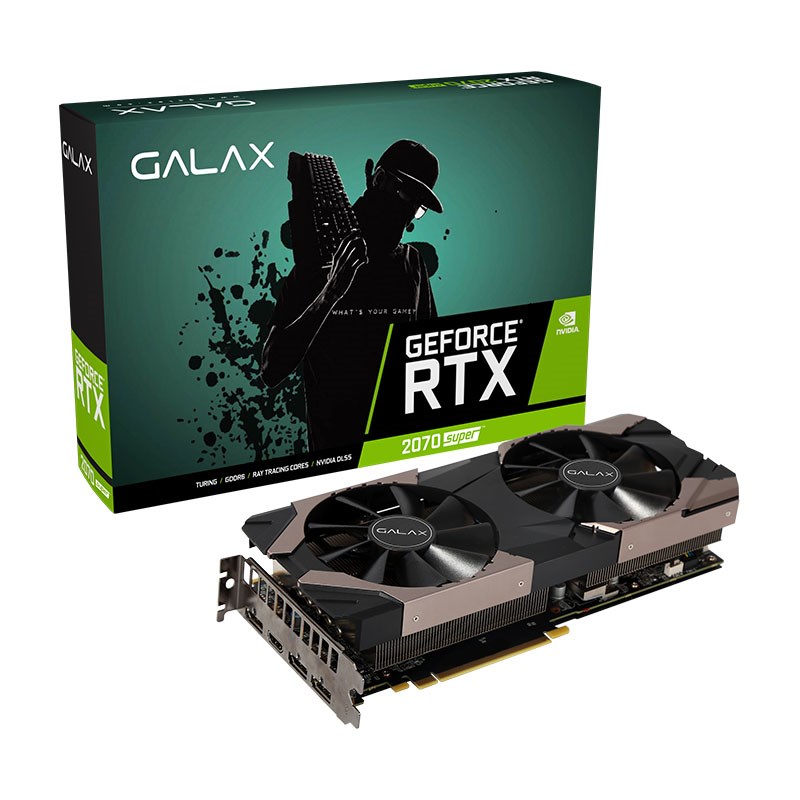 galax geforce rtx 2070 super 1 click oc 8gb video card 27isl6md441c mwave com au