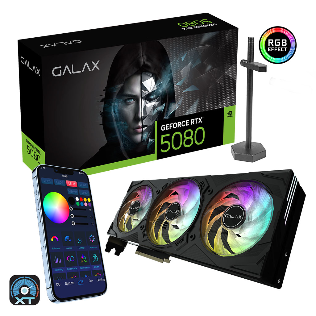 玄人志向GALAX GeForce RTX 3080 RGB GALAX GeForce RTX™ 3080 12GB SG LHR (1-Click OC Feature