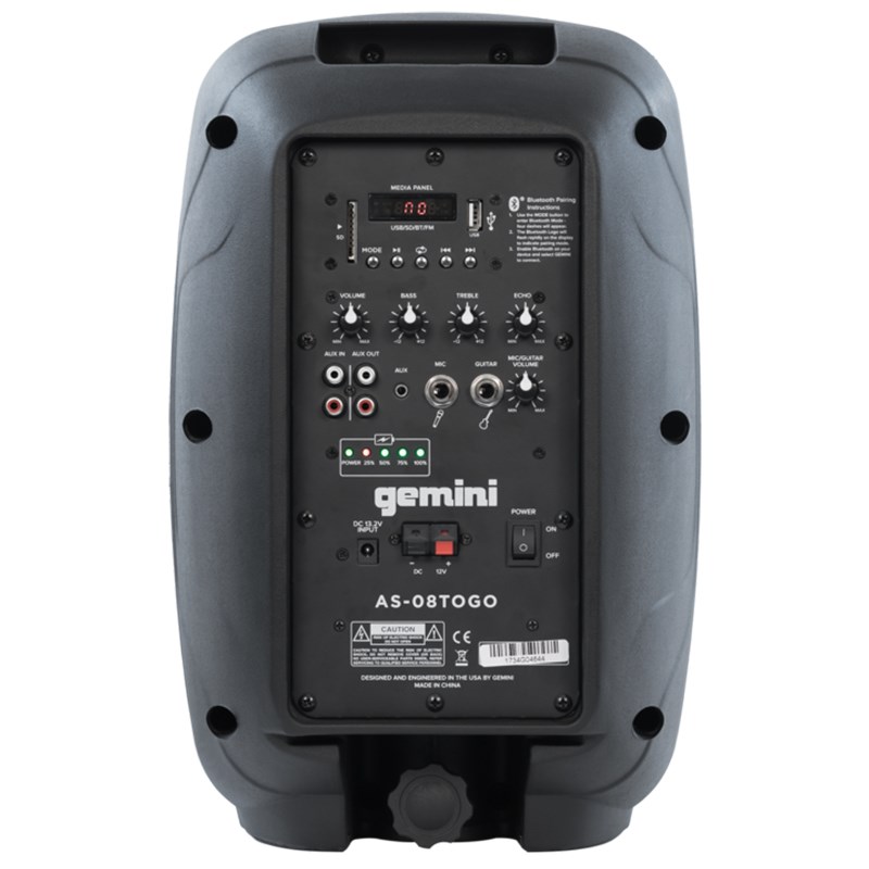 gemini portable pa system