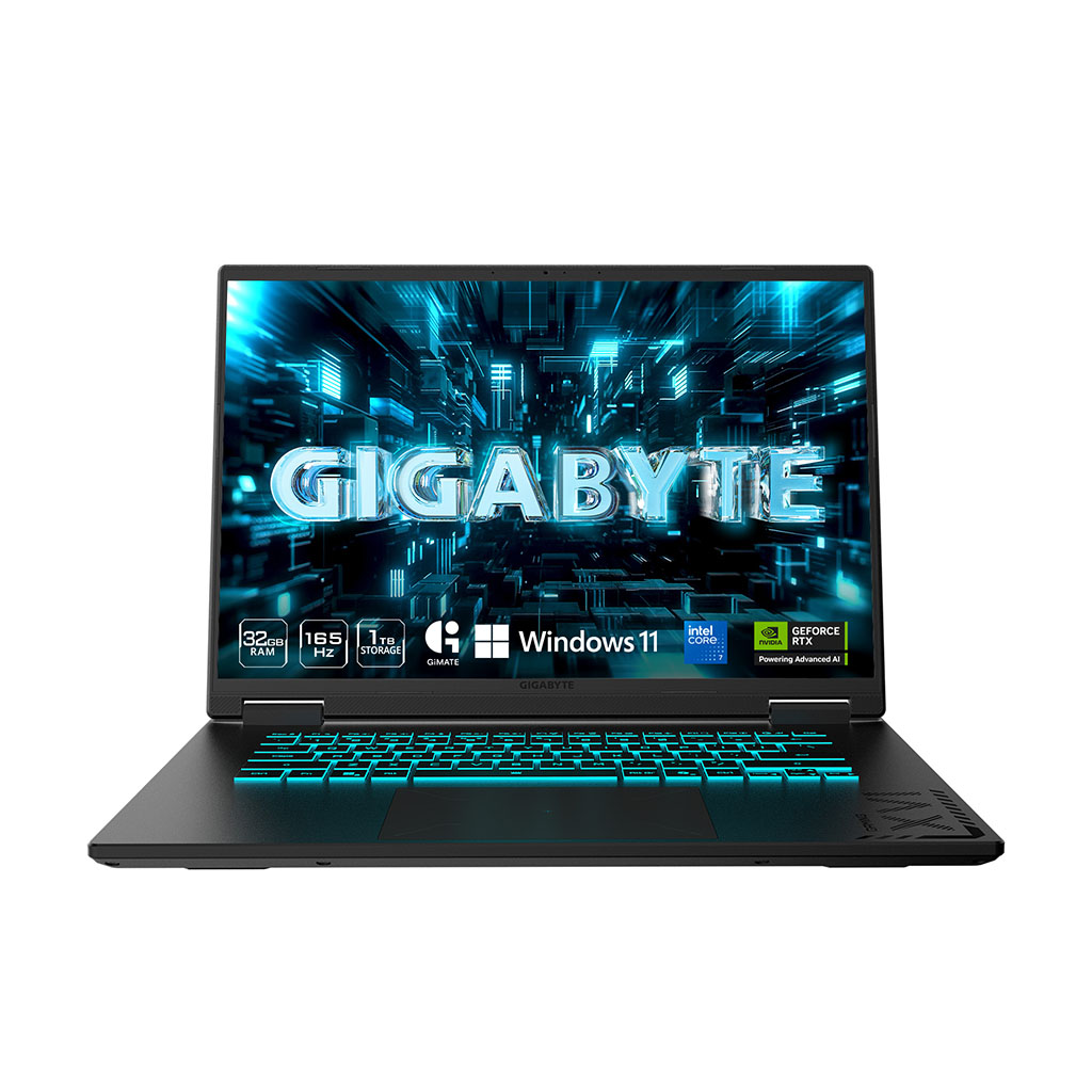 Gigabyte A16 Pro 16" 165Hz QHD Gaming Laptop Intel Core 7 240H 32GB 1TB RTX5070Ti W11H