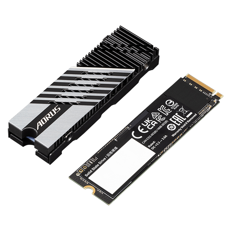 Gigabyte AORUS 7300 2TB PCIe NVMe 2280 SSD with Heatsink