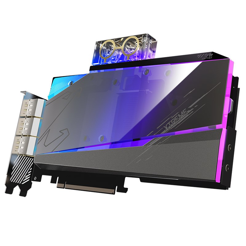 The lighting and patterns are mapped onto the. Gigabyte AORUS GeForce RTX 3080 XTREME WATERFORCE WB 10GB ...