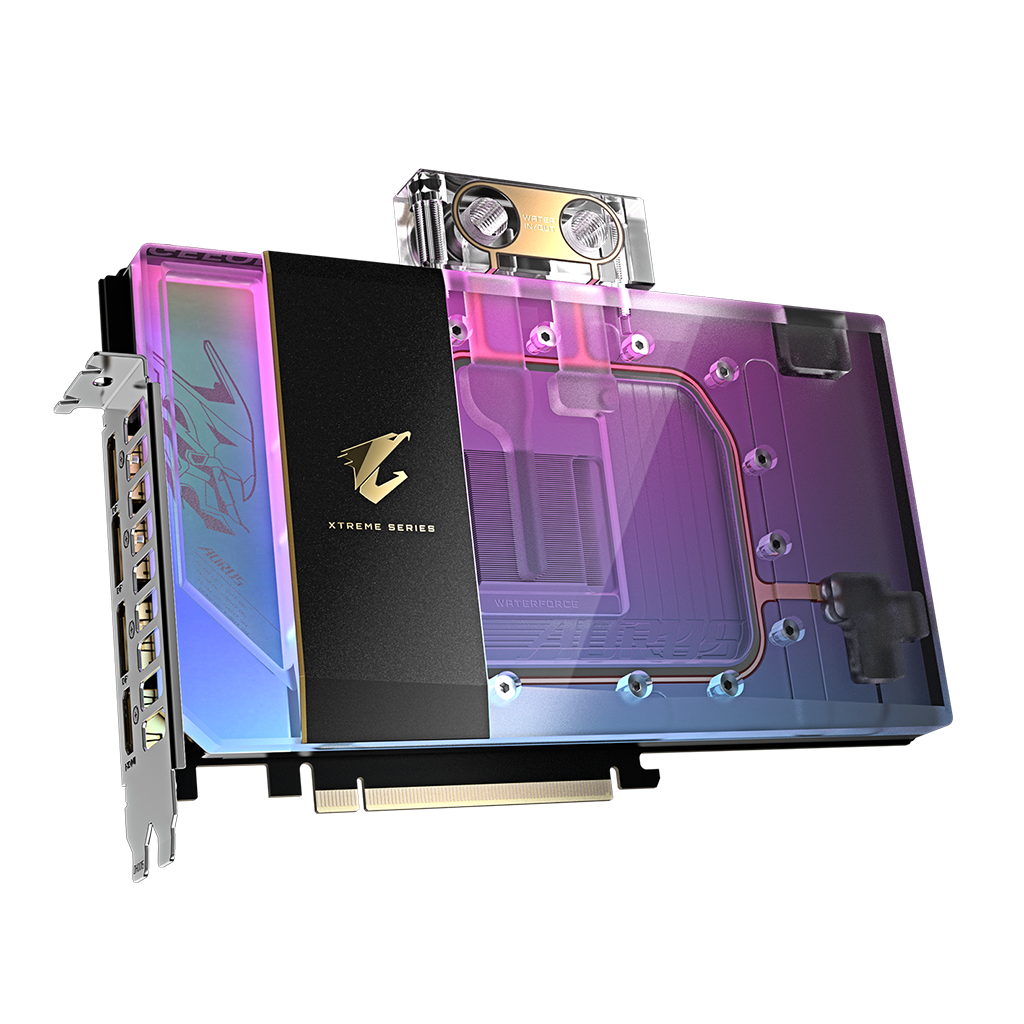 Card màn hình Gigabyte RTX 3090 AORUS EXTREME WATERFORCE WB - 24GD Card màn hình Gigabyte RTX 3090 AORUS EXTREME WATERFORCE WB - 24GD