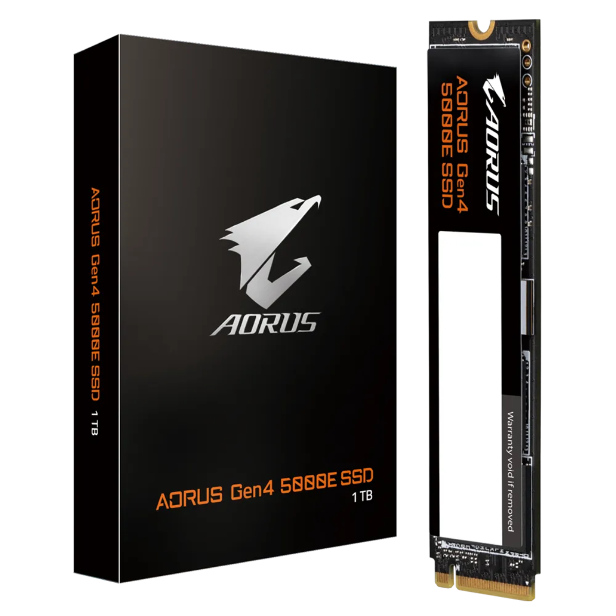 GIGABYTE AORUS Gen4 5000E 1TB SSD - AG450E1024-G | Mwave
