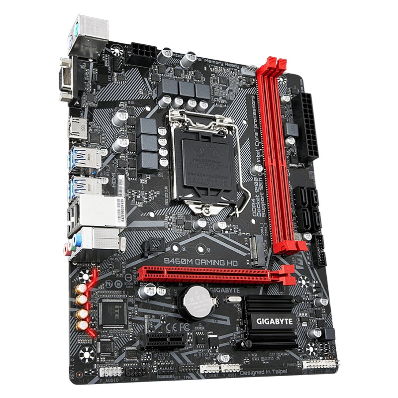 Gigabyte B460M GAMING HD LGA 1200 MicroATX Motherboard B460M GAMING