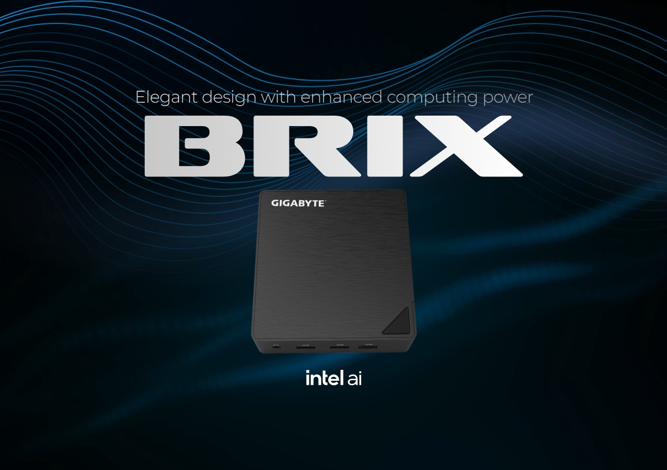 Gigabyte Brix Barebone Mini PC - Core Ultra 7-255H