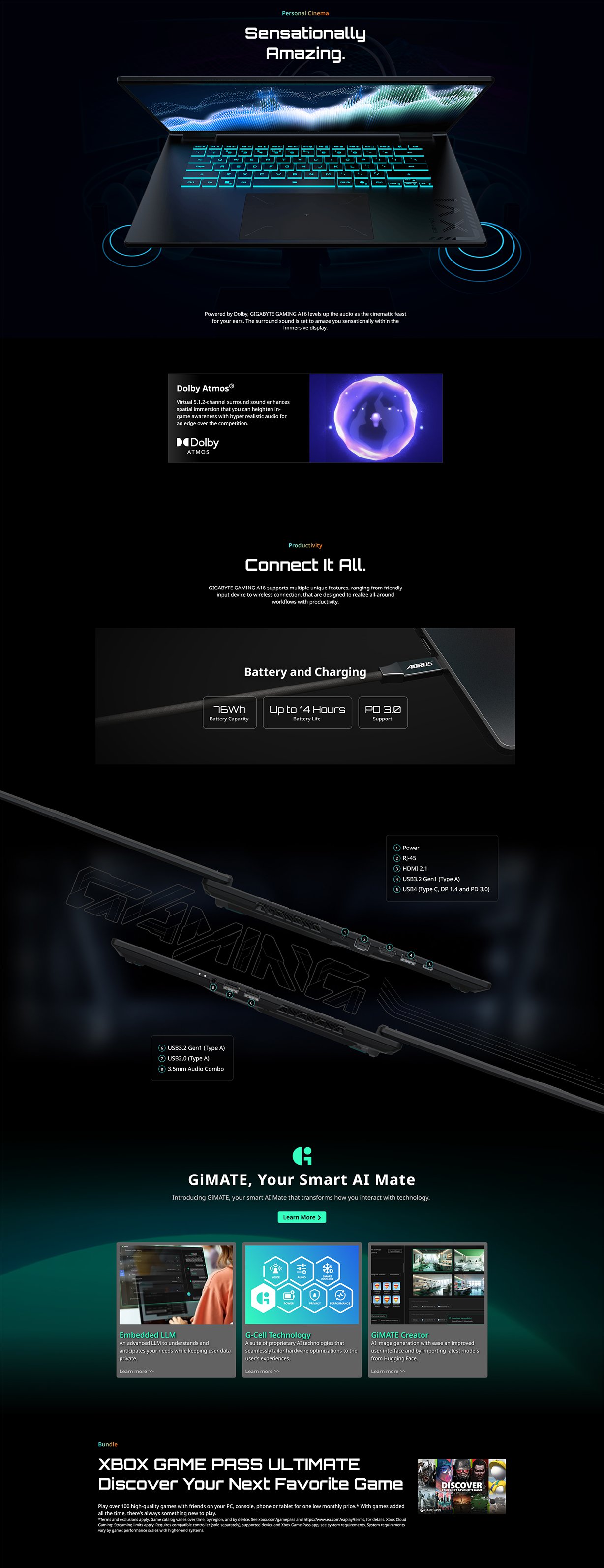Gigabyte GAMING A16 16