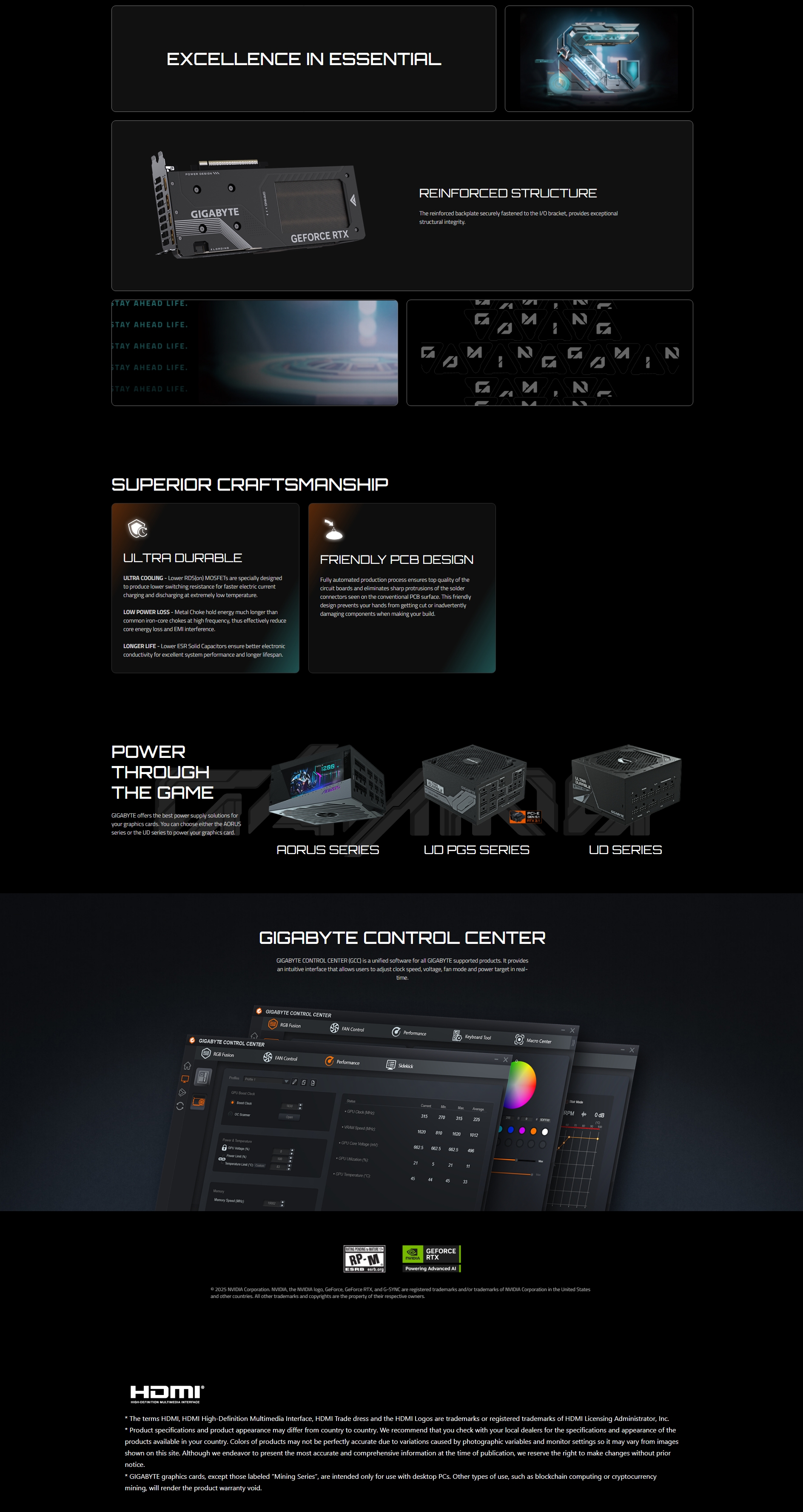 Gigabyte GeForce RTX 5050 GAMING OC 8GB Video Card