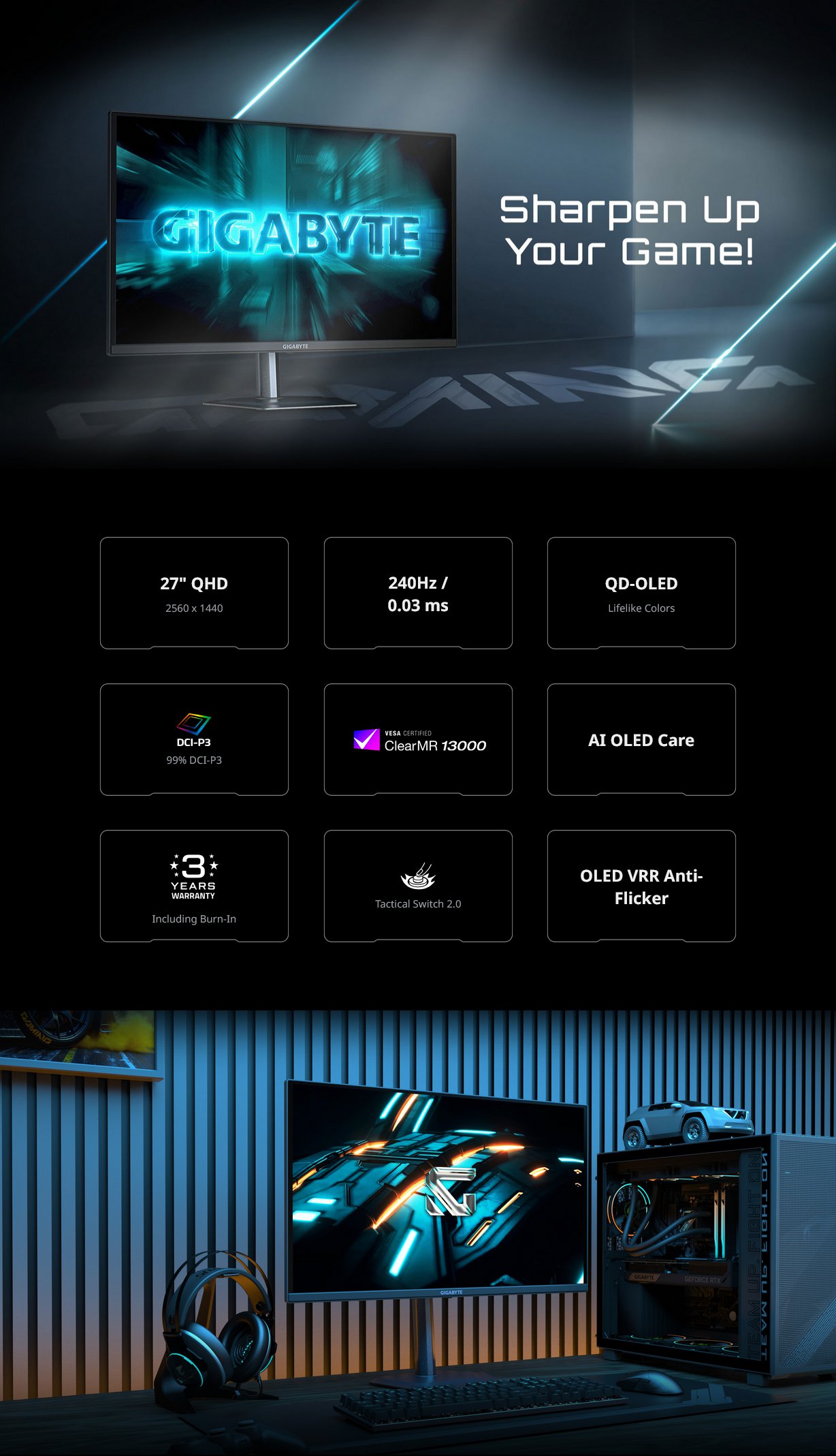 Gigabyte GO27Q24 - 27
