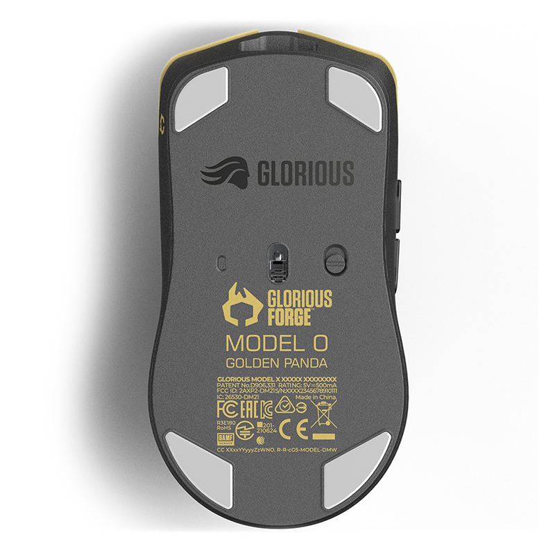 Glorious Model O Pro Wireless Gaming Mouse Golden Panda GLO