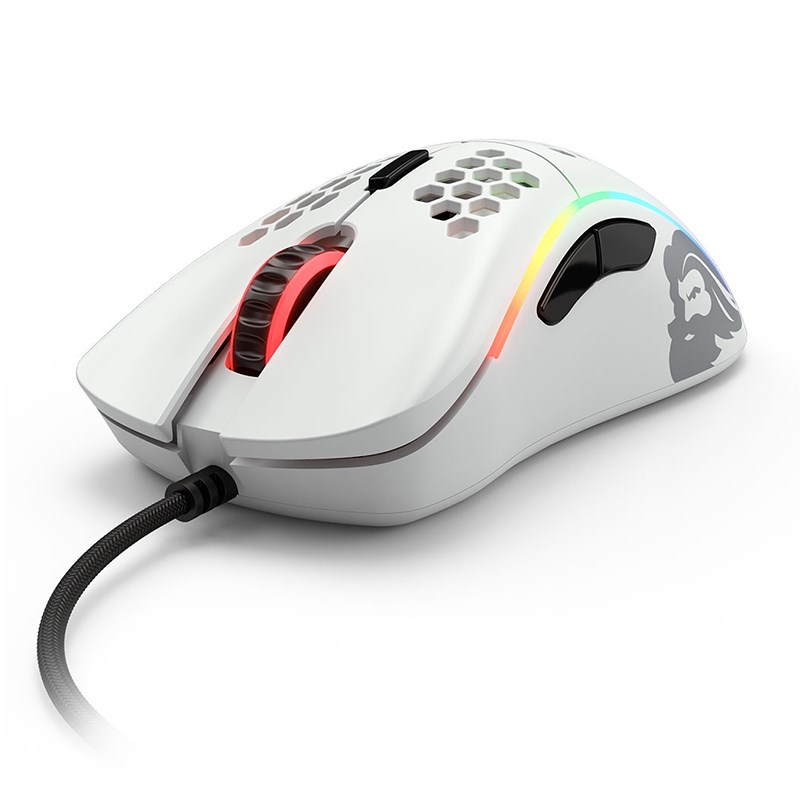Glorious Model D Gaming Mouse Matte White GLOMSDMMW Mwave