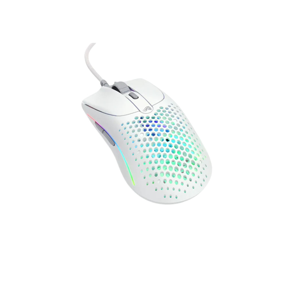 Glorious Model O 2 Wired RGB BAMF 2.0 Optical Gaming Mouse - White ...
