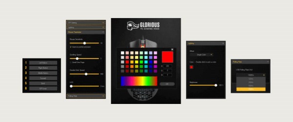 Glorious Model O Gaming Mouse - Matte Black - Desktop Overview 7