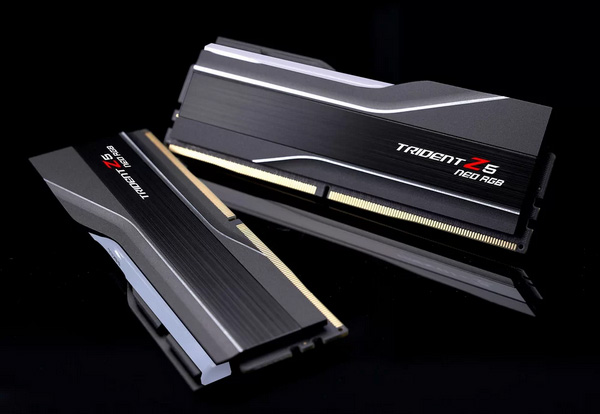 メモリー G.SKILL Trident Z5 Neo RGB DDR5 16GBx2 G.SKILL Trident Z5 Neo RGB Series DDR5 RAM (AMD Expo) 32GB