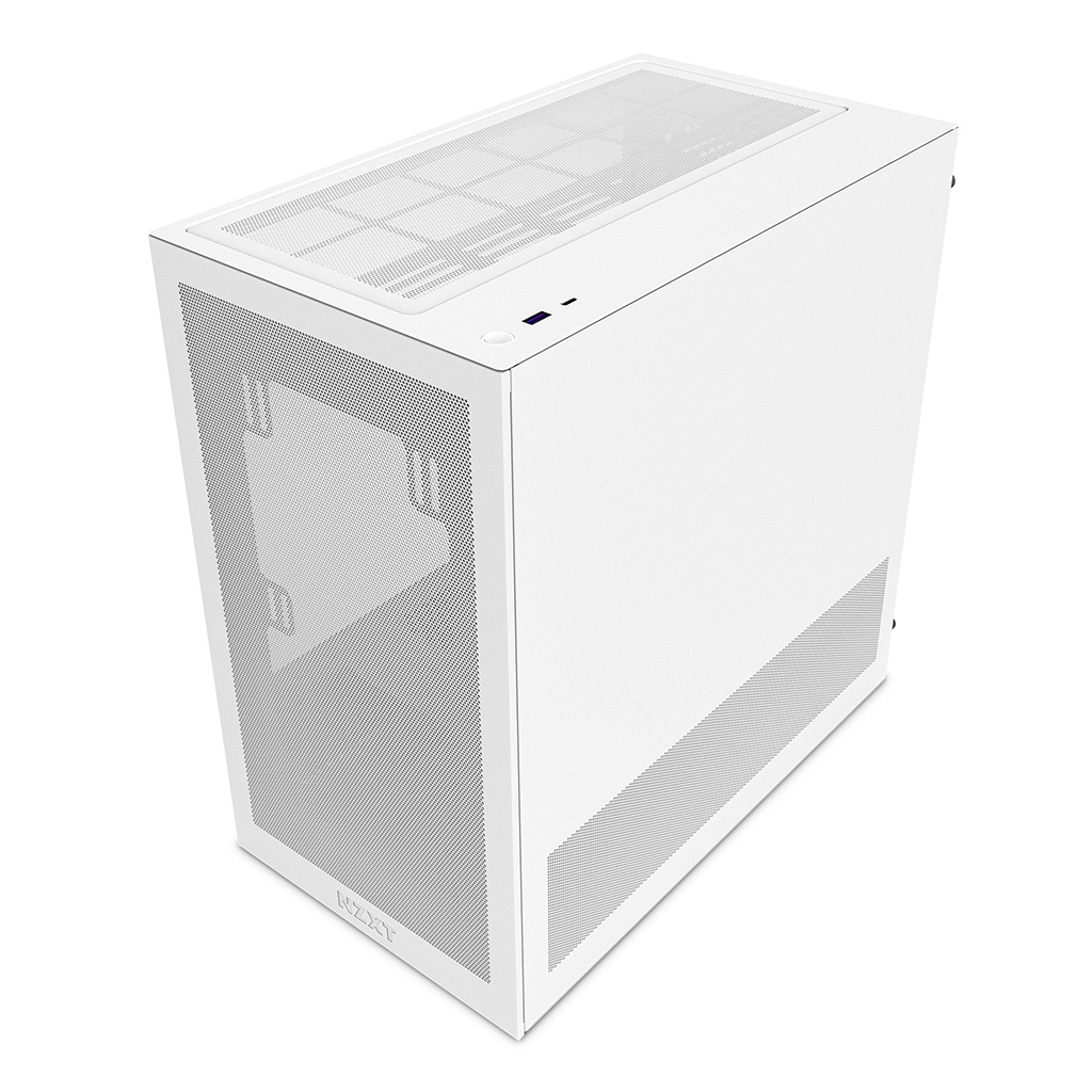 NZXT H3 Flow Tempered Glass Mid Tower Micro ATX Case White CC H31FW nzxt-h3-flow-tempered-glass-mid-tower-micro-atx-case-white-cc-h31fw