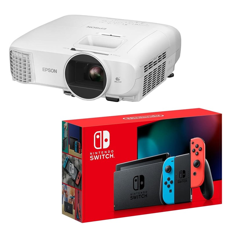 Home Theatre Gaming Bundle Epson EHTW5700W Projector + Nintendo