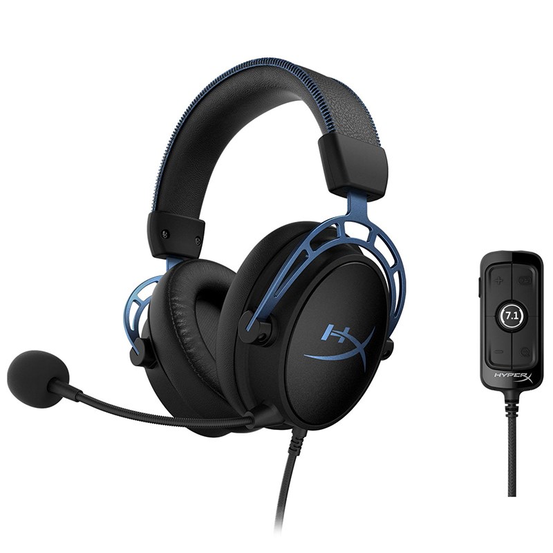hyperx cloud alpha s gaming headset black