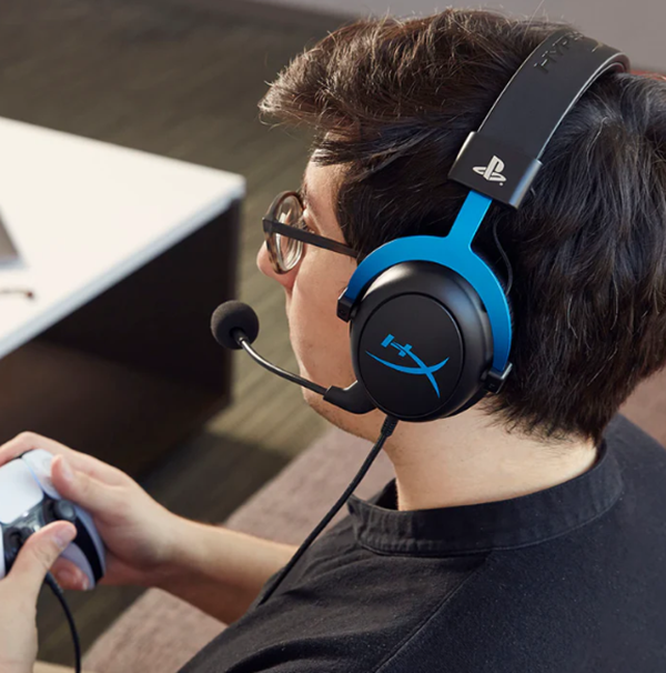 HyperX Cloud Blue Gaming Headset for Playstation Black/Blue 4P5H9AM