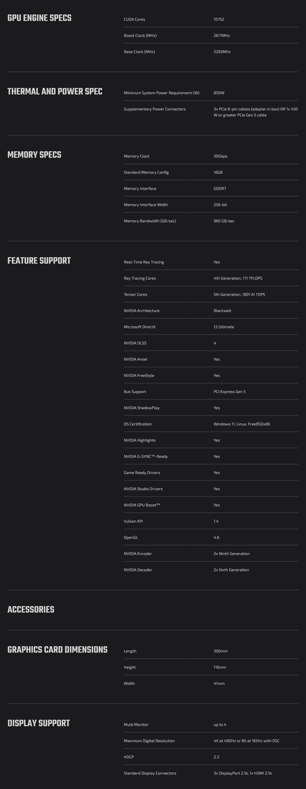 Inno3D GeForce RTX 5080 X3 16GB Video Card