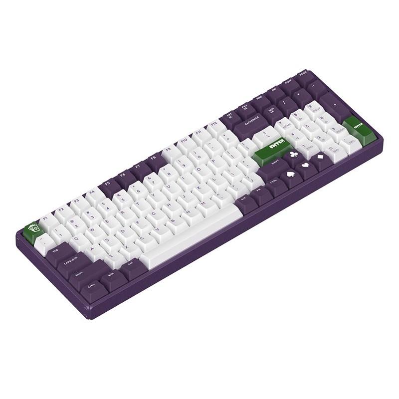 IQUNIX F96 Joker Wireless Mechanical Gaming Keyboard Cherry MX Silver