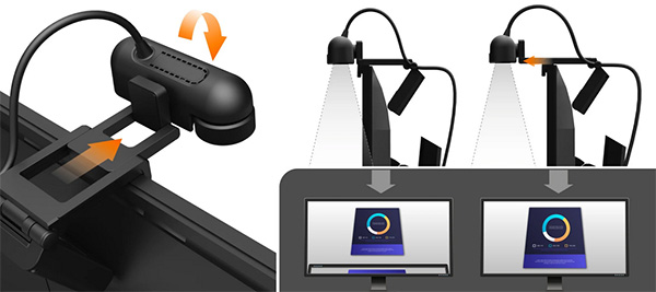 j5create JVU250 USB HD Webcam with Auto & Manual Focus Switch - Desktop Overview 4