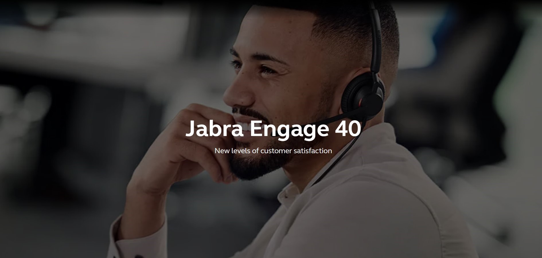 Jabra Engage 40 MS Mono Inline Link Headset - USB-C/A