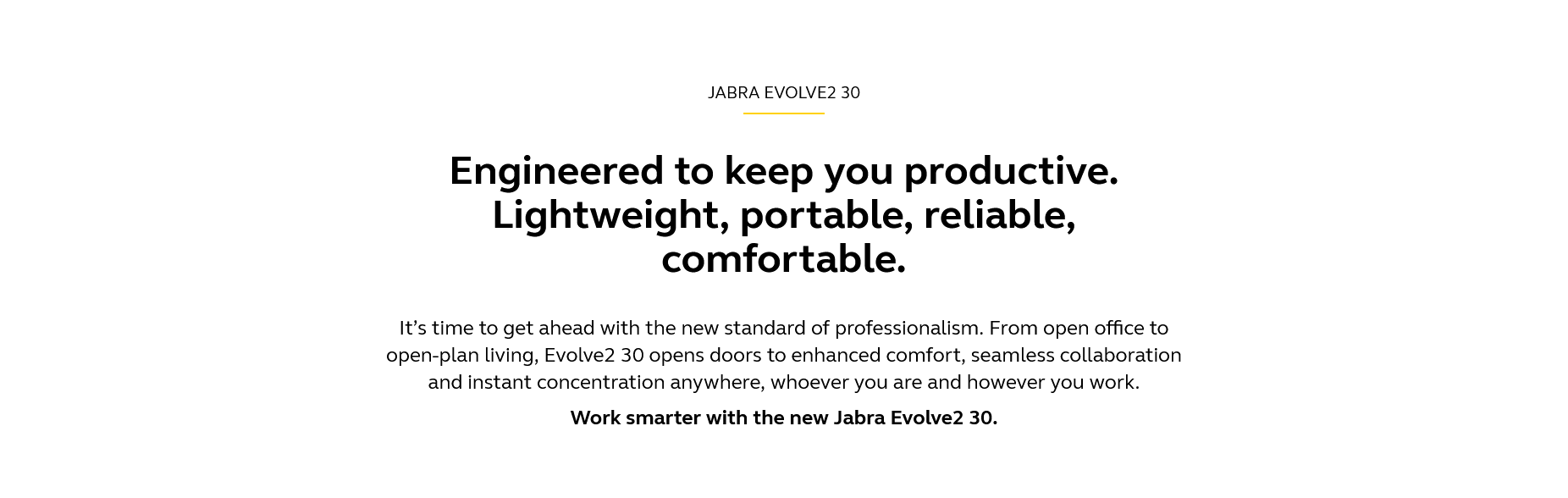 Jabra Evolve2 30 SE MS Stereo Headset - USB-C/A