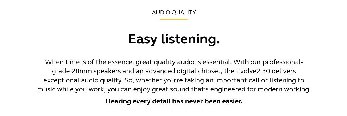 Jabra Evolve2 30 SE MS Stereo Headset - USB-C/A