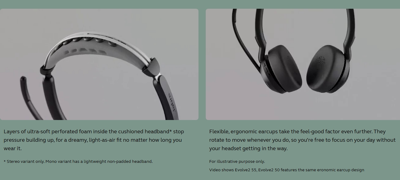 Jabra Evolve2 50 MS Mono ANC Headset - USB-C/A