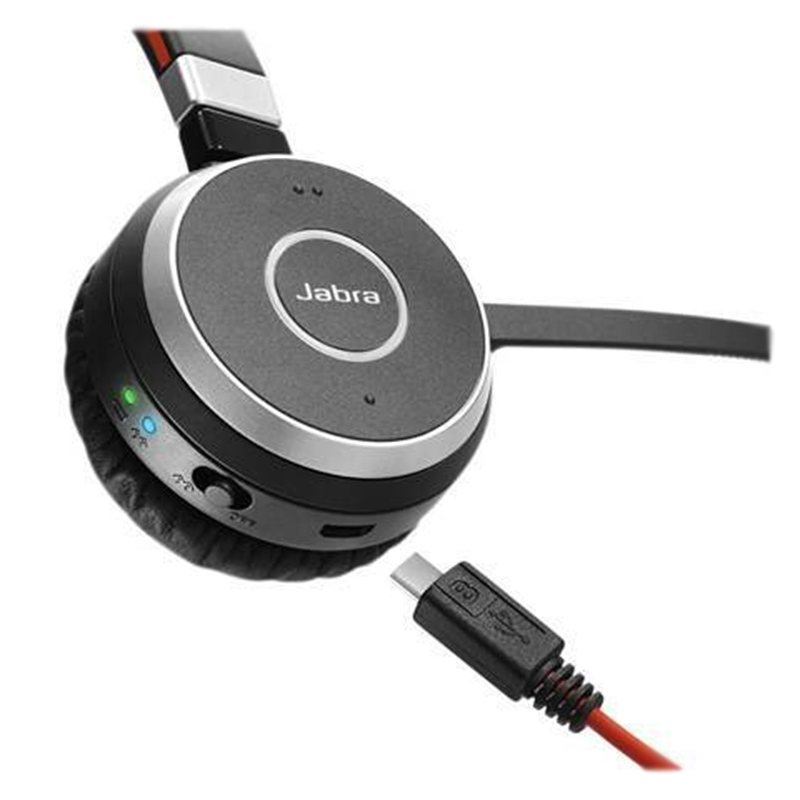 Jabra Evolve 65 SE MS Mono Bluetooth Business Headset (USB Dongle) 6593833309 Mwave