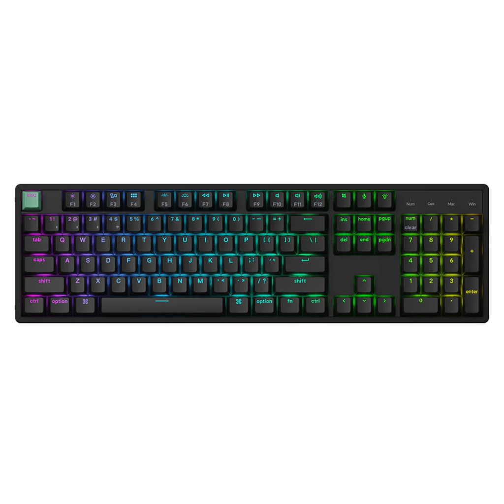 Keychron K10 HE + Gateron Dawn + 磁気スプリング Keychron K10 HE Wireless Gaming Keyboard - Gateron Double-Rail