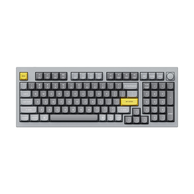 Keychron Q5 Knob HotSwappable RGB Mechanical Keyboard Gateron G Pro