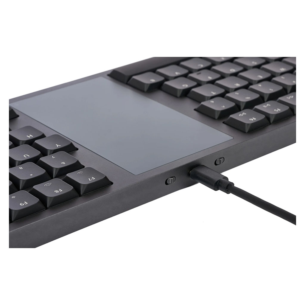 Kinesis Form Split Touchpad Keyboard - KB100-W | Mwave
