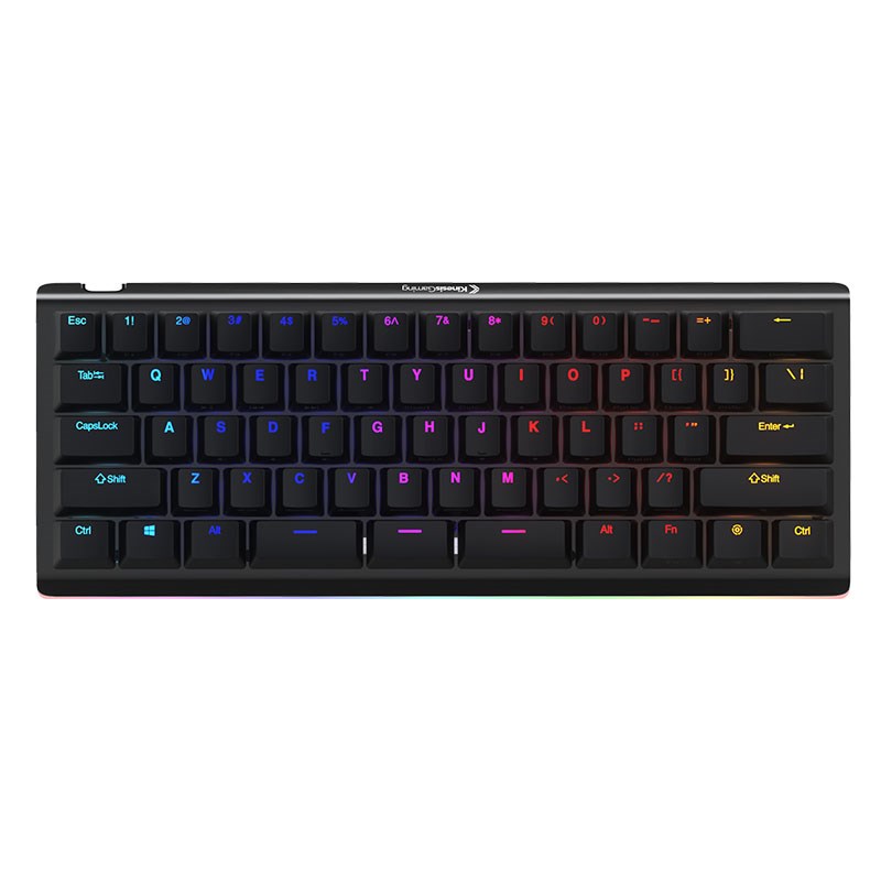 Kinesis Gaming TKO Compact RGB Mechanical Gaming Keyboard Kailh White