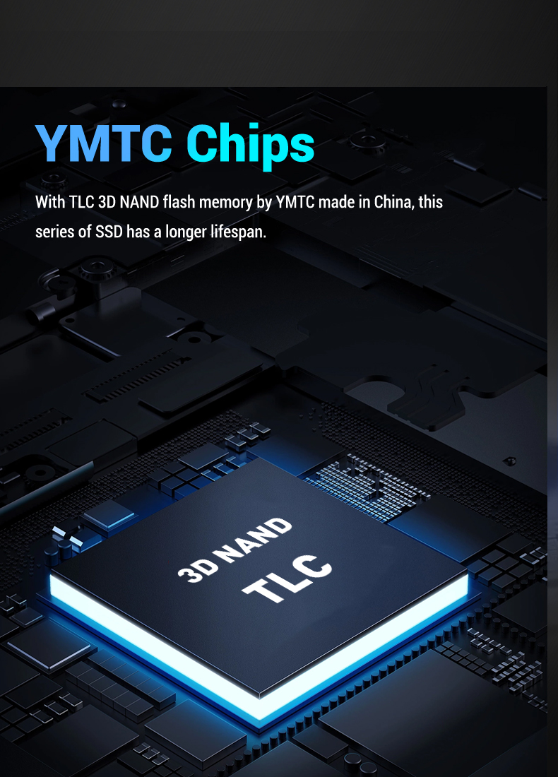 Kingbank KP260 Plus 1TB PCIe 4.0 NVMe M.2 2280 SSD - 7000/6500