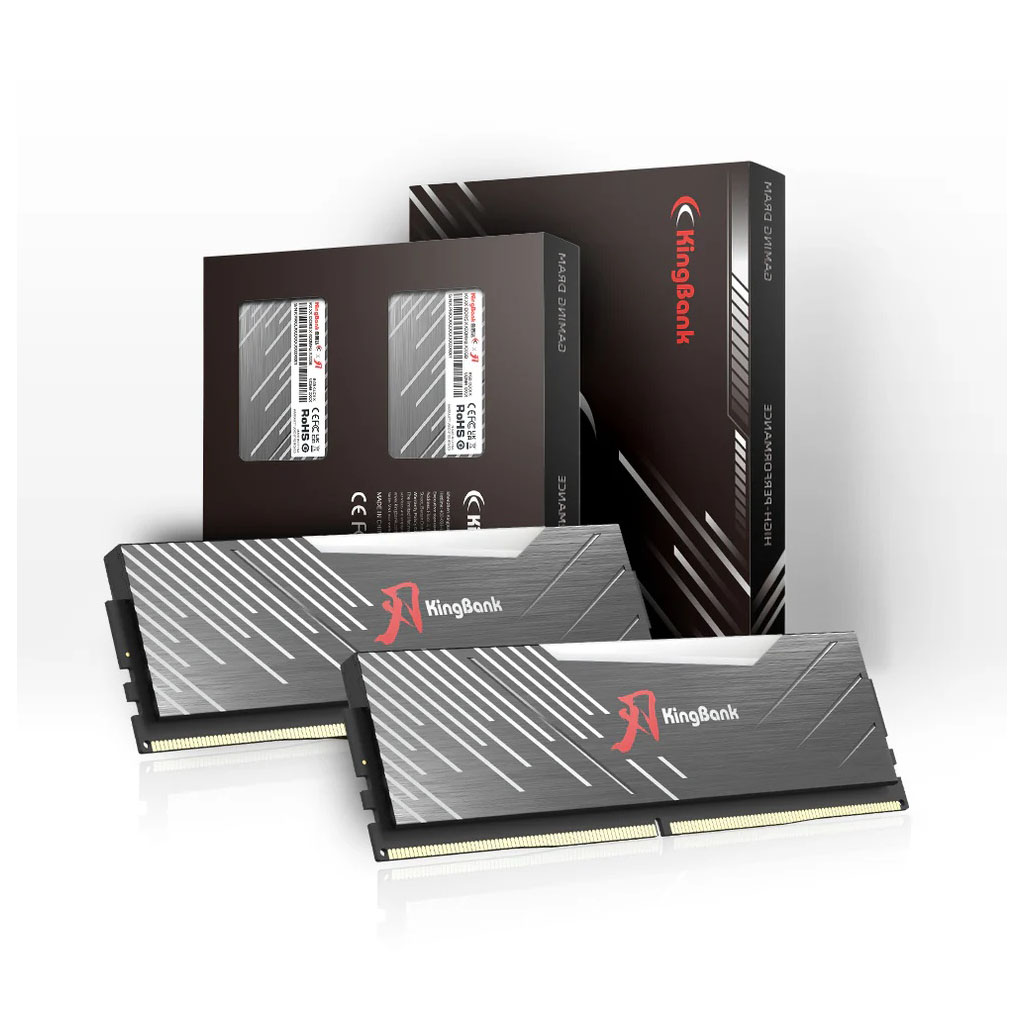 KingBank DDR5 メモリー 6000hz cl30 32GB Kingbank KRRW RGB 32GB (2x16GB) CL28 DDR5 6000MHz Desktop Memory