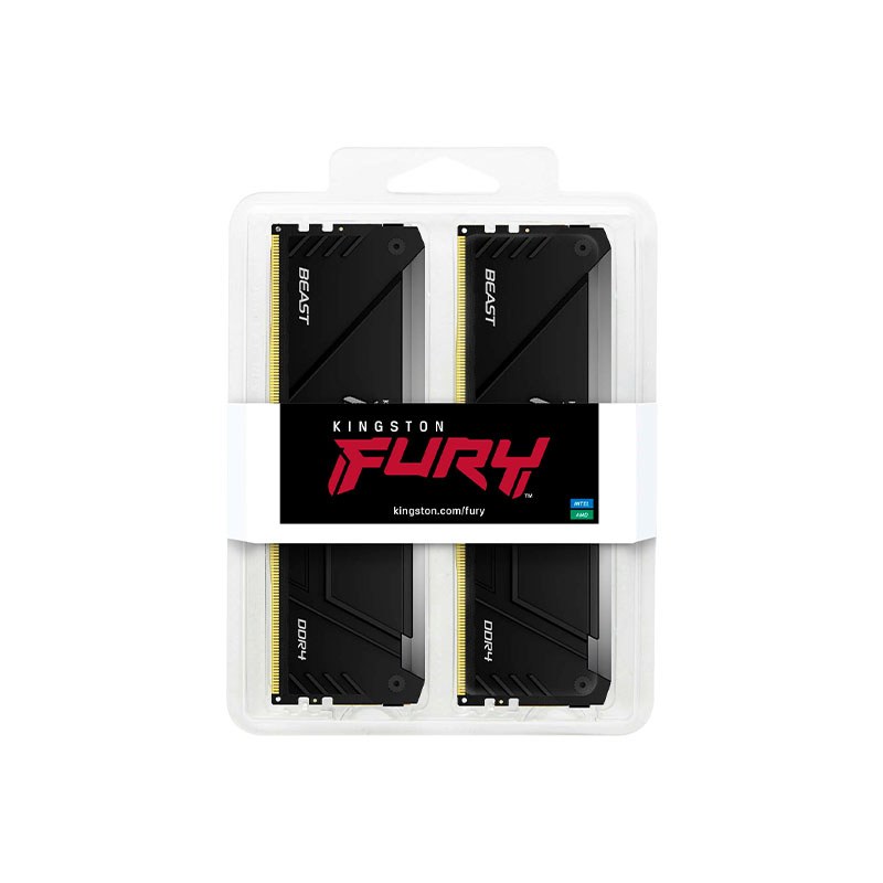 Kingston FURYBEAST DDR4 RGB 3600hz 2枚セット Kingston FURY Beast RGB 32GB (2x16GB) 3600MHz DDR4 CL18