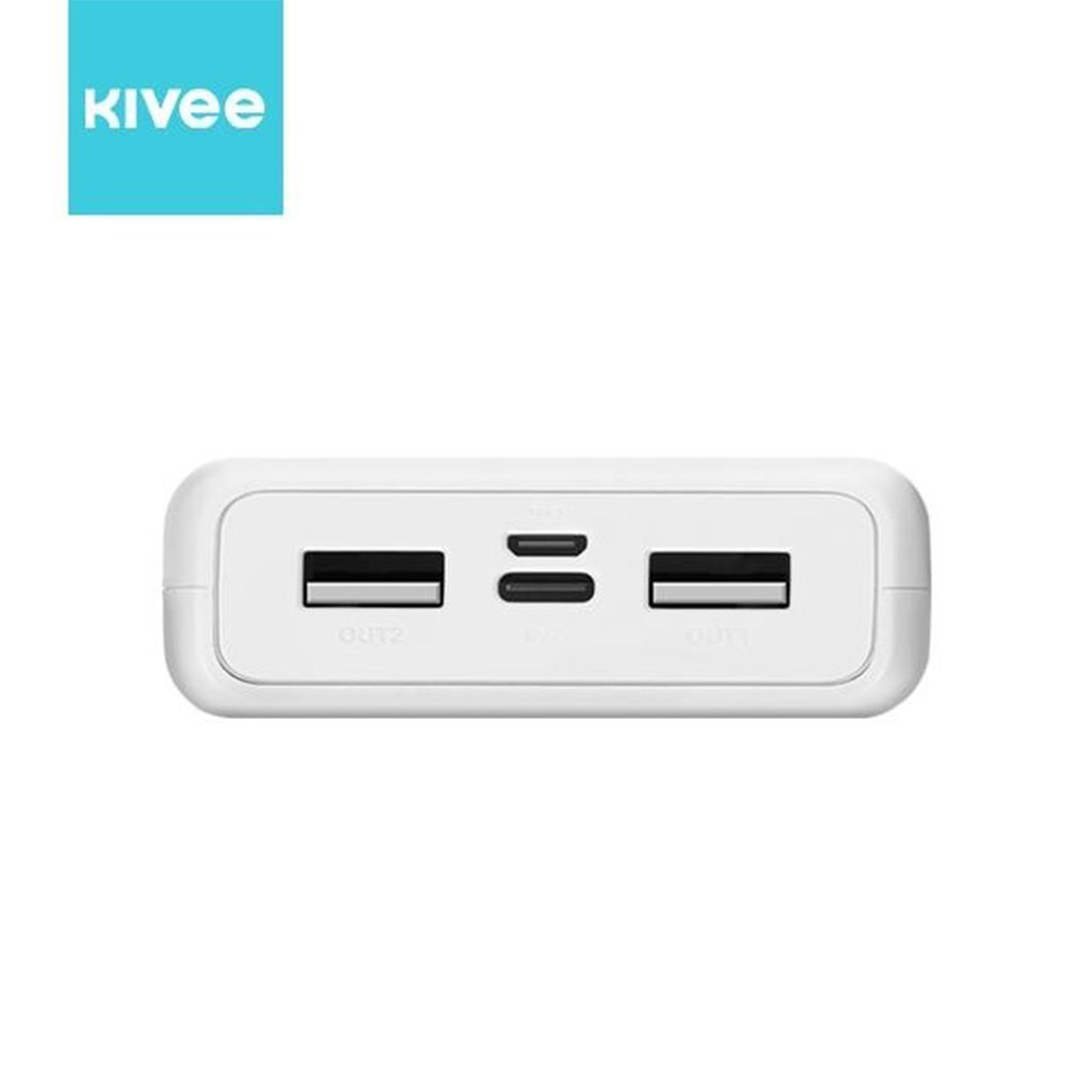 Kivee PT63 20000mAh Power Bank - White - ELEKIVPT63 | Mwave