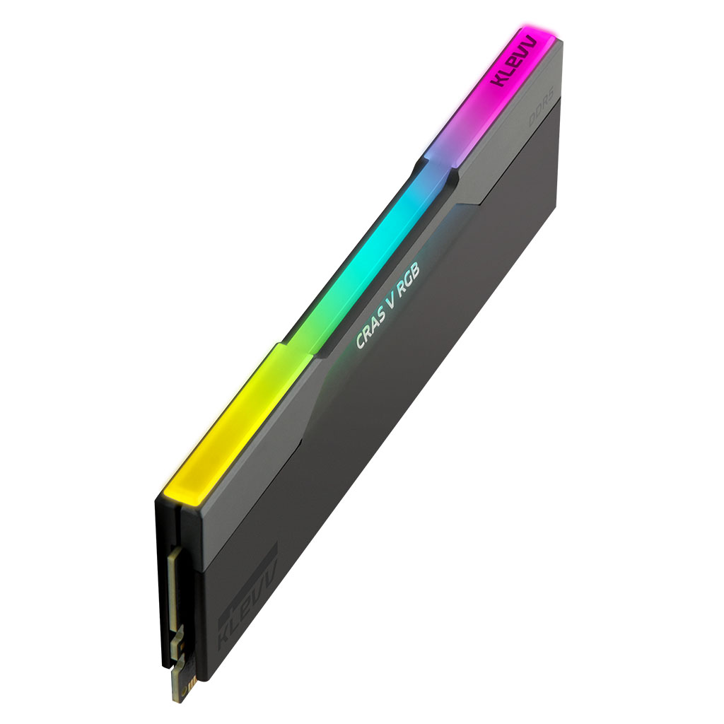 KLEVV CRAS V 64GB（32G×2） DDR5 6000MHz KLEVV CRAS V RGB 32GB DDR5 Gaming RAM | 6000MHz Memory