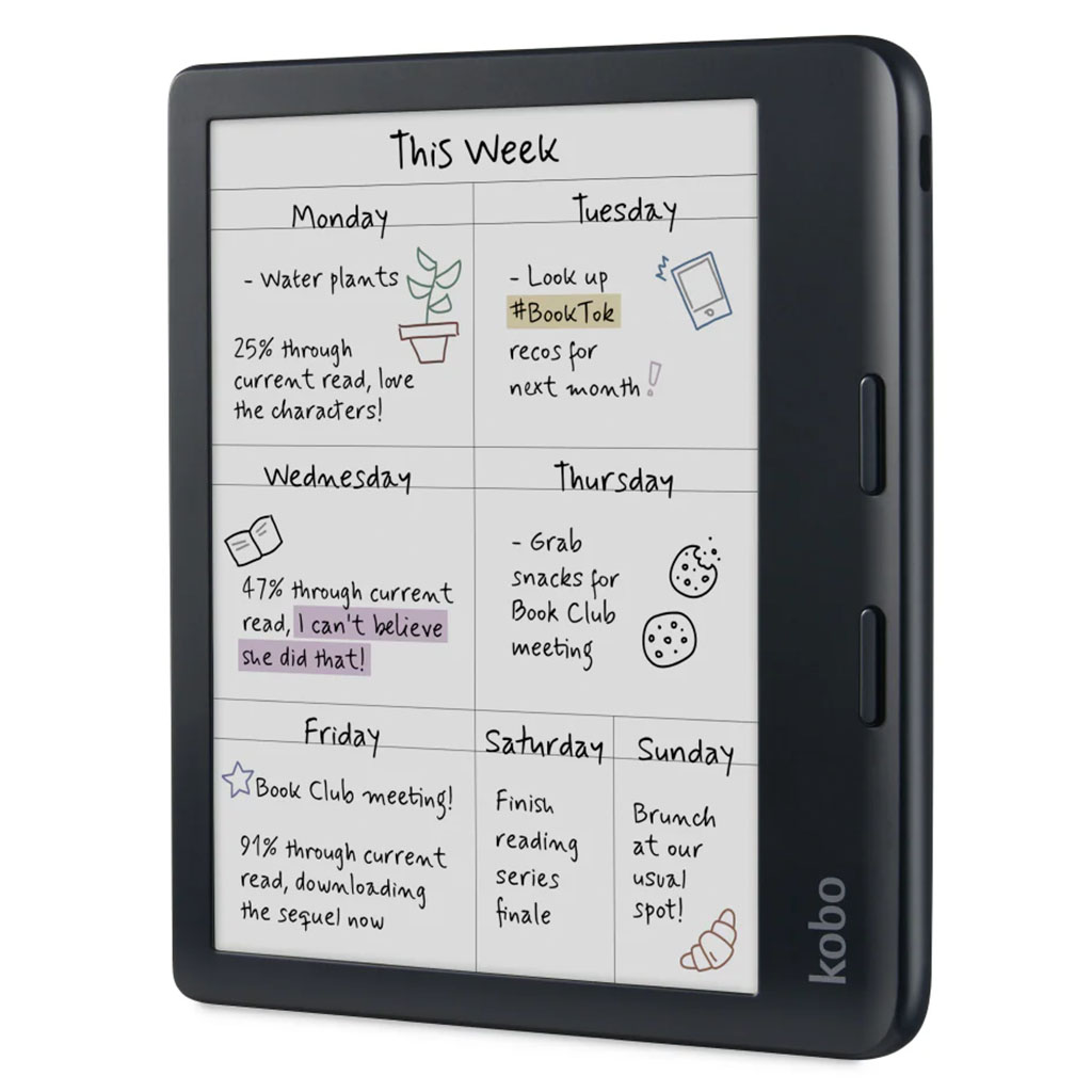 Kobo Libra Colour eReader - Black - N428-KU-BK-K-CK | Mwave