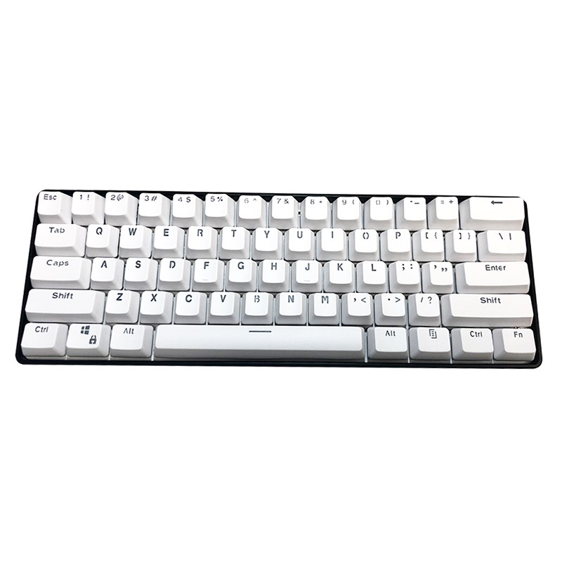 Kraken Keyboards Keycap Set Pure White Pure White Keycap Set Mwave
